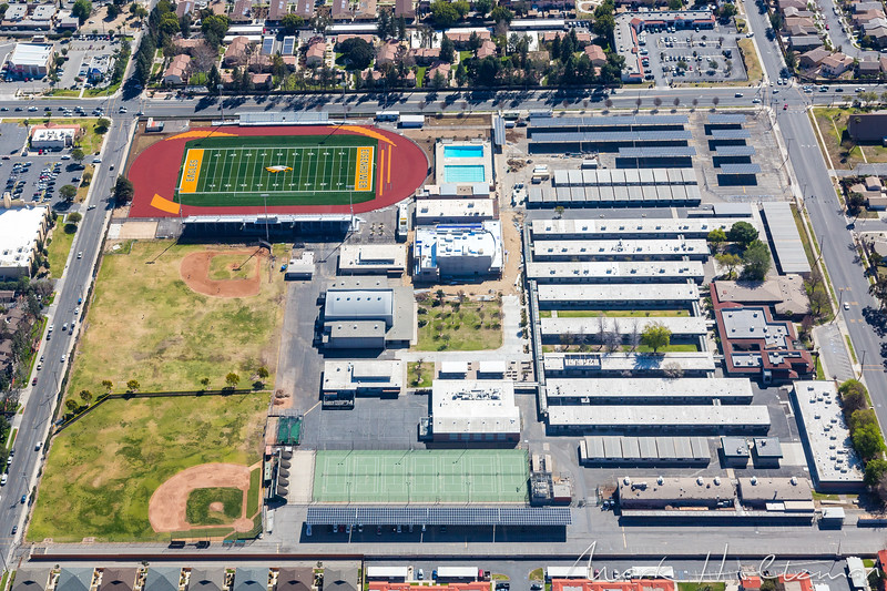 Arial View of Eisenhower Before Construction