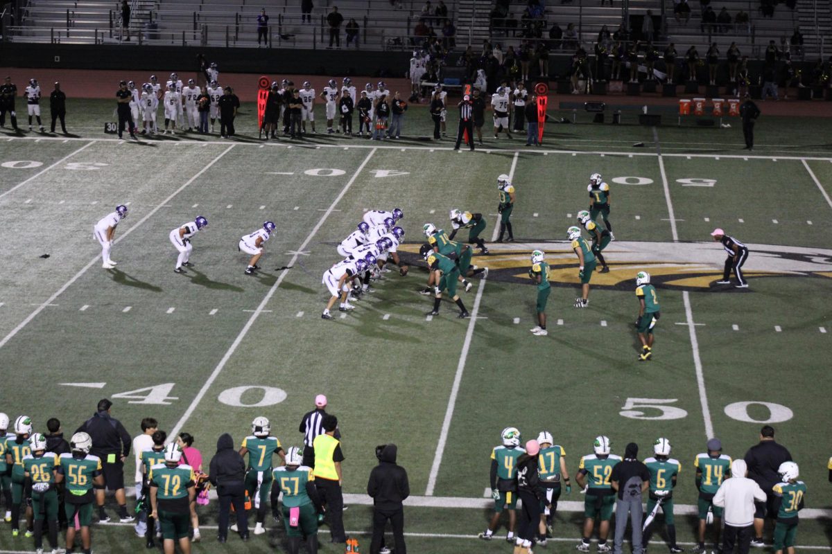 Eisenhower and Jurupa Hills meet to begin their plays.