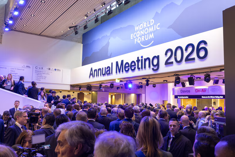 Tension at the World Economic Forum and U.S.–Europe Trade Dispute